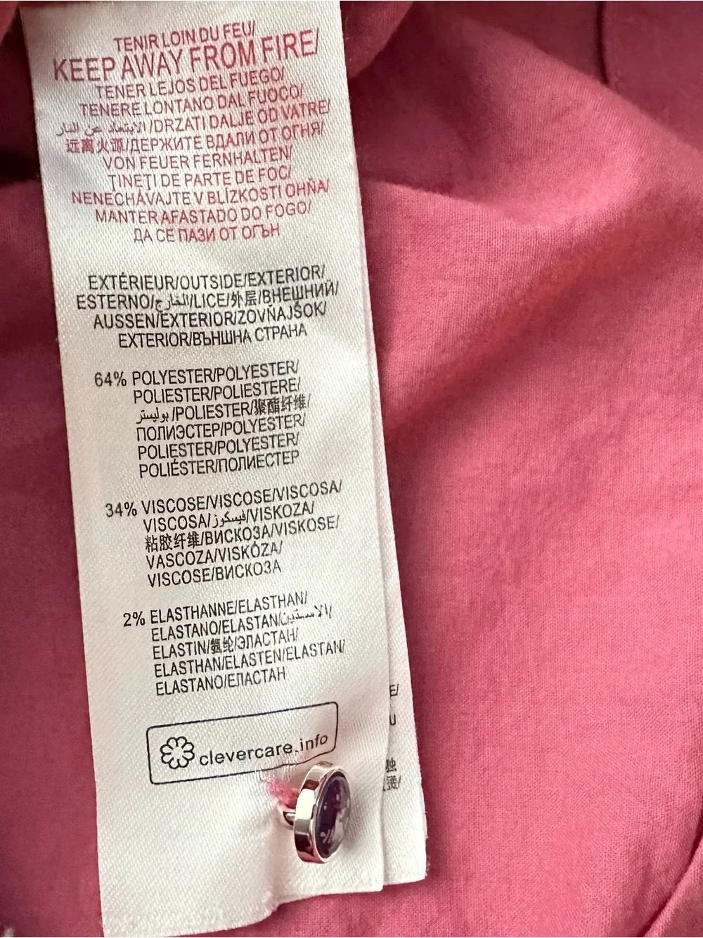 Sergent Major Girls Long Slv Raspberry Dress 6 Floral Embroidery Ruffle Mock